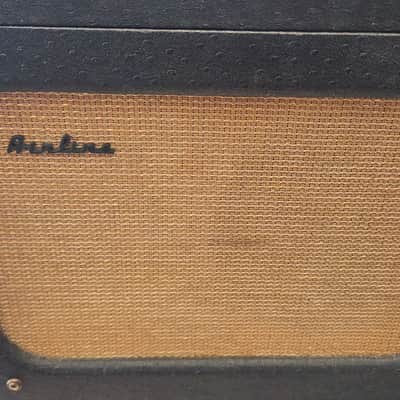 Airline 7214 Amp In Case Guitar Combo Amp Montgomery Ward 1960's image 2