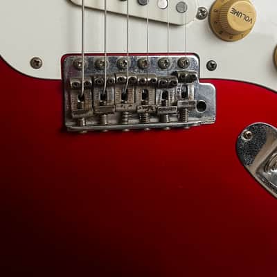 Tokai “Goldstar Sound” MIJ Stratocaster – Candy Apple Red – Early 1980s w/ Vintage Ibanez Hardcase image 4