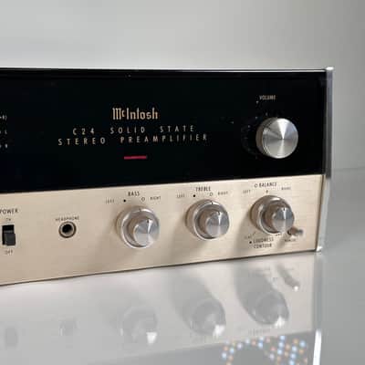McIntosh C24 Stereo Control Amplifier Vintage Preamp image 5