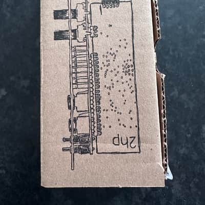 2hp VERB AND Lo-Fi Eurorack Audio Processing Modules (Black) image 5