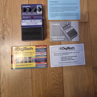 NEW _ DigiTech Turbo Flange Stereo Flanger X Series NOS image 15