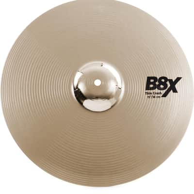 Sabian 15 inch B8X Thin Crash Cymbal image 1