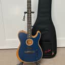 Fender American Acoustasonic Telecaster Acoustic Electric Guitar - Steel Blue