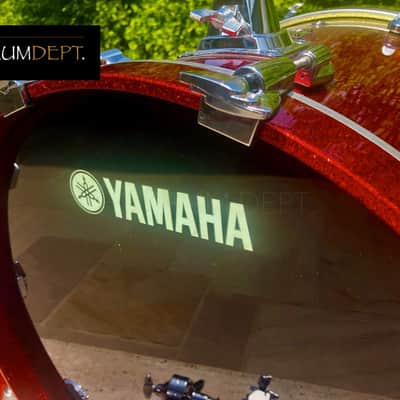 ♚RARE♚2004 YAMAHA Maple Custom ABSOLUTE NOUVEAU *22"x16" BASS DRUM♚APPLE SPARKLE image 5