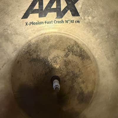 Sabian 16" AAX X-Plosion Fast Crash Cymbal 2010 - 2018 - Brilliant image 3