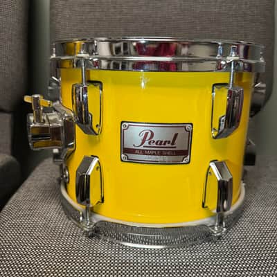 Pearl All Maple Shell 10” Tom Drum - Yellow image 3