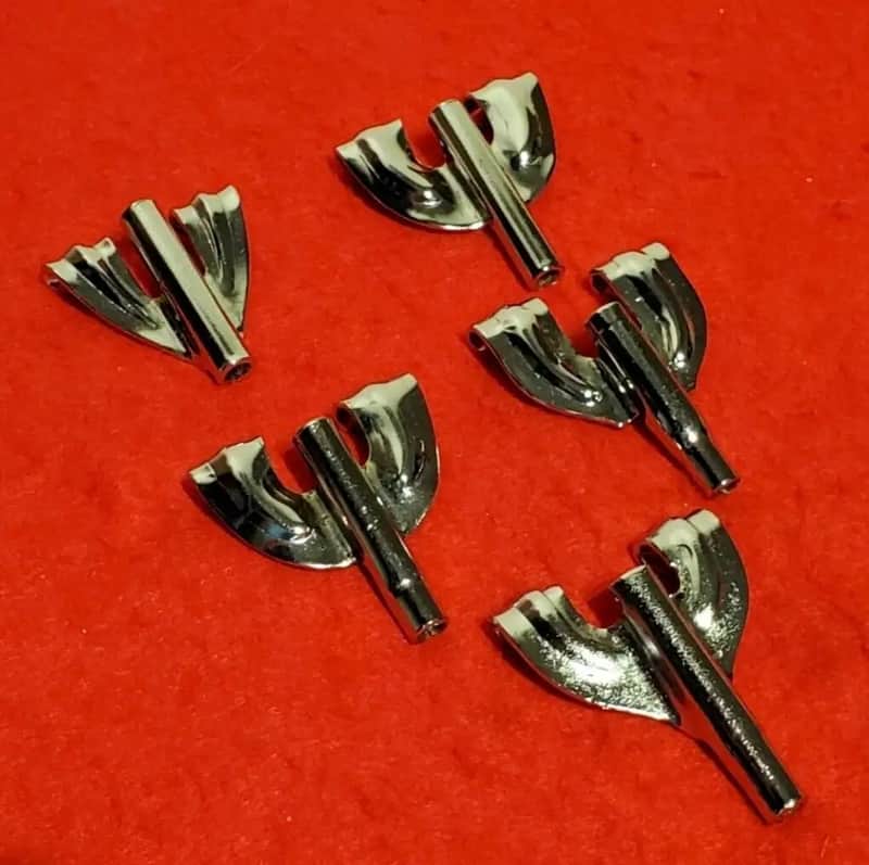 Vintage 5PC DRUM TENSION CLAWS LOT - Gorgeous Clean image 1