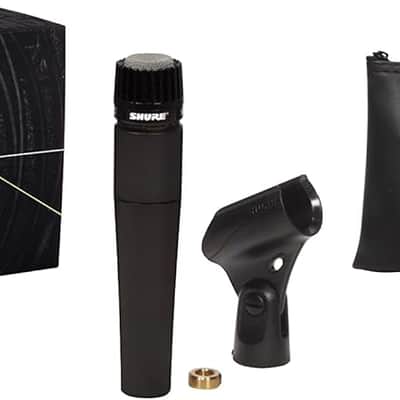 Shure SM57 Cardioid Dynamic Microphone 1984 - Present - Black