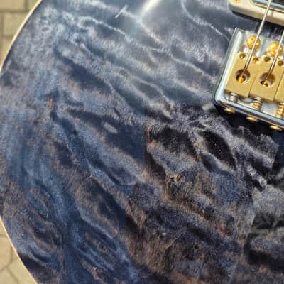PRS DGT David Grissom Tremolo Signature Wood Library 10-Top Gray Black image 9