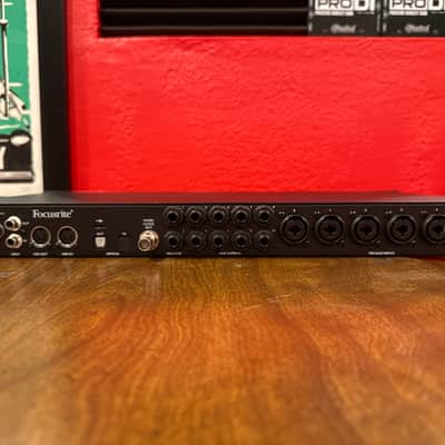 Focusrite Clarett+ 8Pre USB-C Audio Interface 2021 - Present - Red image 3