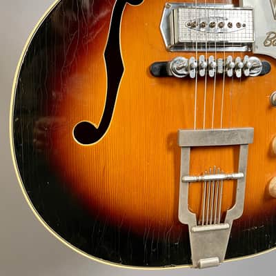 Kay K8700 Barney Kessel Jazz Special w/ Kelvinator 1959 Shaded Sunburst image 13