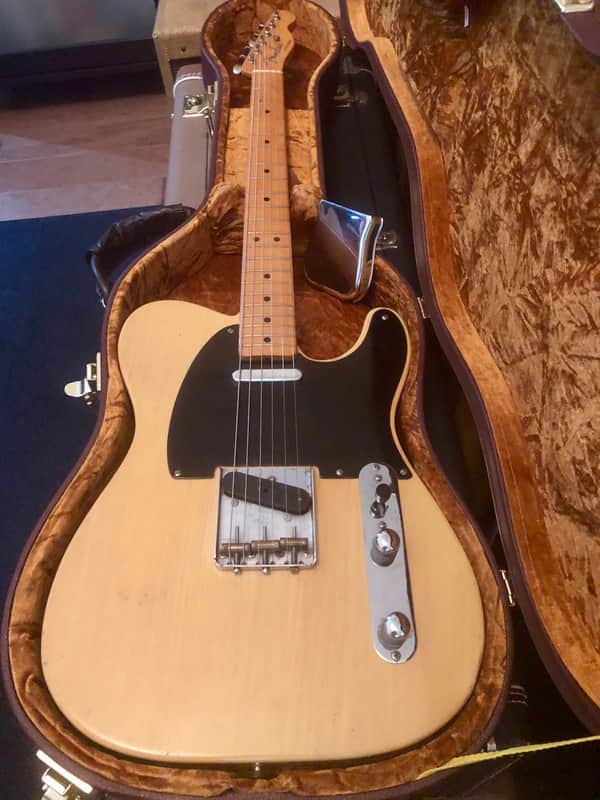 Very Early 1952 Fender Telecaster Blackguard Blonde - All Original image 1