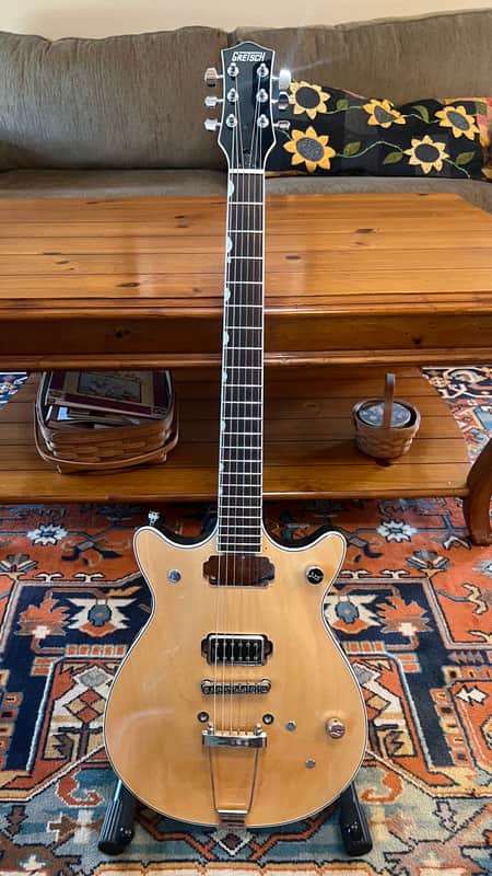 Gretsch G5222 Electromatic Double Jet BT with V-Stoptail 2020 - Present - Aged Natural image 1