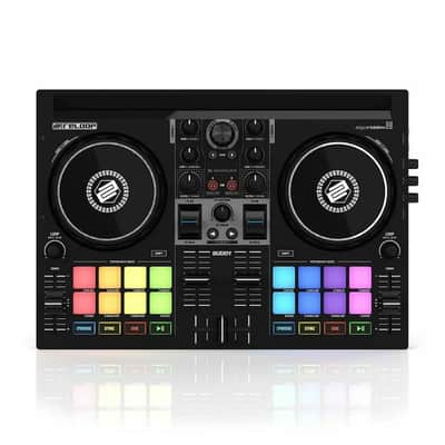 Reloop Buddy Compact 2-Deck DJay Controller For iOS/iPad OS/Android/Mac & PC image 1