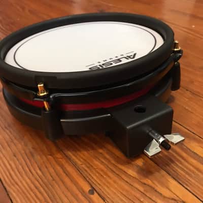 Alesis Red 8" Mesh Drum Pad Dual-Zone Crimson SE E-Drums Electronic DM10 Strike Surge Command image 3