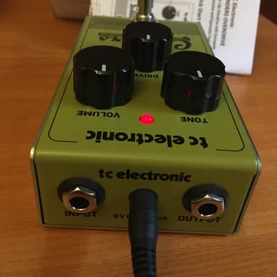 TC Electronic Cinders Overdrive + Rock Power 9v Adaptor from July 2025, both 100% New in original boxes image 3