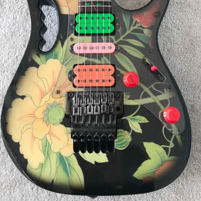Ibanez JEM77-FP Steve Vai Signature  Floral Pattern 1989 Floral Pattern image 17