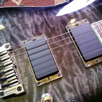 Ibanez RGA72QM Guitar - Quilt Top 2010 Transparent Grey image 4