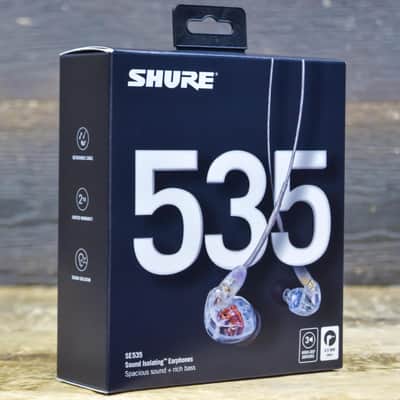 Shure SE535-CL Professional Sound Isolating Earphones High-Definition Drivers image 1