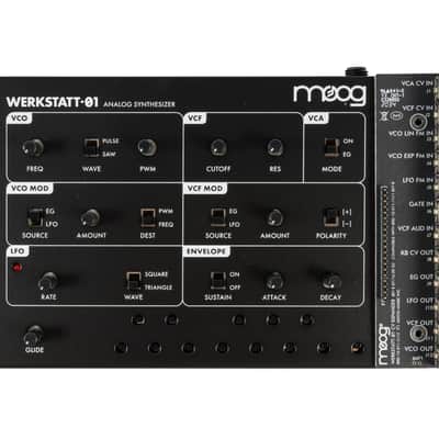Moog Werkstatt 01 + CV Expander Analog Semi-Modular Synthesizer (Kit) [USED] image 3