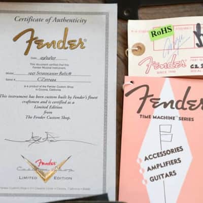 Fender Custom Shop '57 Reissue Stratocaster Relic image 3