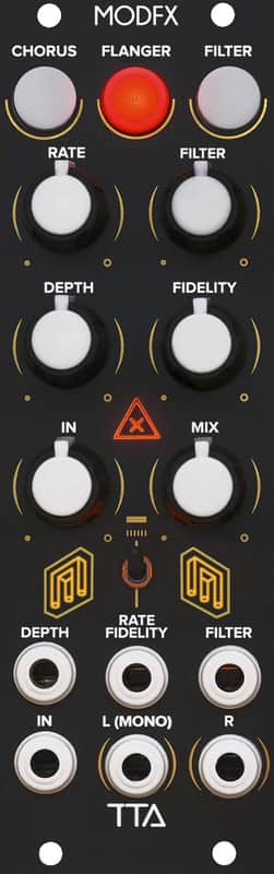 Tiptop Audio ModFX Chorus, Flanger and Filter - Black image 1