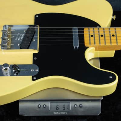 Fender Custom Shop 54 Tele Lush Closet Classic 10/56 V Neck Faded Nocaster Blonde R137290 image 6