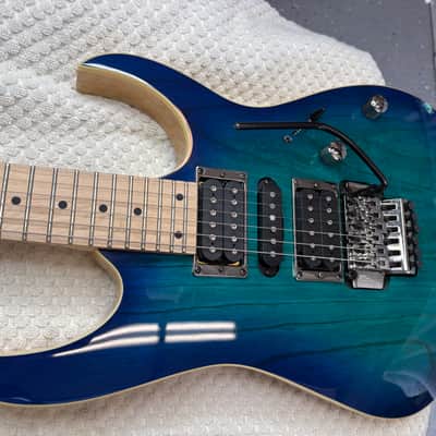 Ibanez RG470AHM Blue Moon Burst BMT Electric Guitar RG 470 RG470 AHM. image 18
