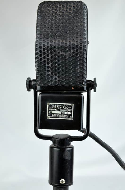 Vintage Toshiba Type A Ribbon Microphone RCA 44A Clone 1946 year