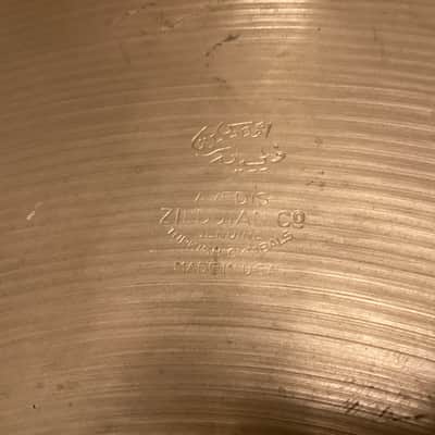 20 1/8" Avedis Zildjian Transition Stamp / Trans Stamp Ride Cymbal, 2142 grams, 1940s 1950s, 1946 - 1953 image 2