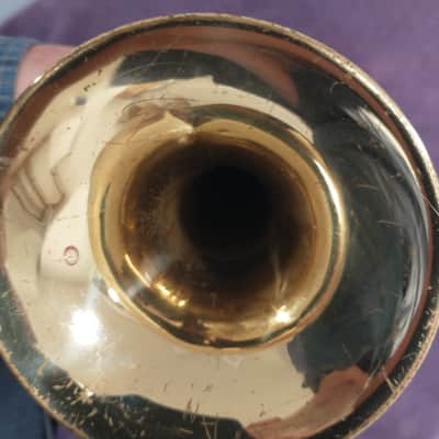 Holton C602RC cornet - laquered brass with rose brass leadpipe image 6