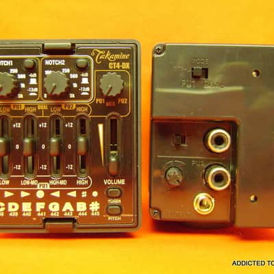 Takamine CT4-DX Dual Parametric Acoustic Guitar Preamp with Built in Chromatic Tuner image 4