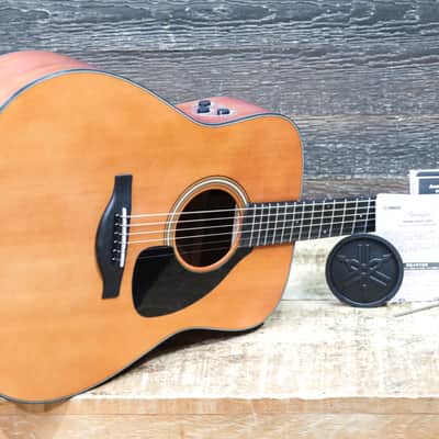 Yamaha FGX3 Atmosfeel Pickup FG Dreadnought Style Acoustic Electric Guitar w/Bag image 11