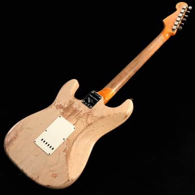 Fender Custom Shop 2022 Limited Edition Red Hot Stratocaster Super Heavy Relic Aged Dirty White Blonde [CZ563485] (09/11) image 10