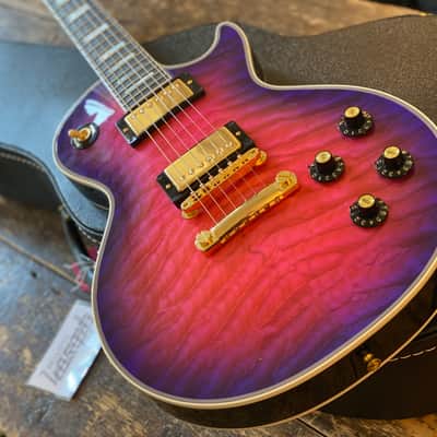 Gibson Custom Shop 1968 Les Paul Custom 7A Quilted Top Japanese Anniversary Order Nr MInt image 3