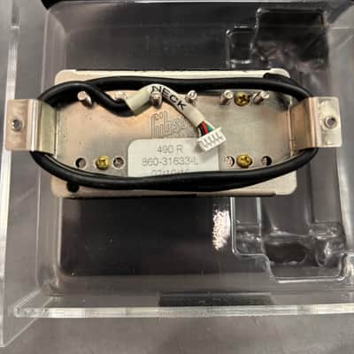 Gibson 490R Modern Classic Neck Humbucker - Double Black - w/ Case image 4