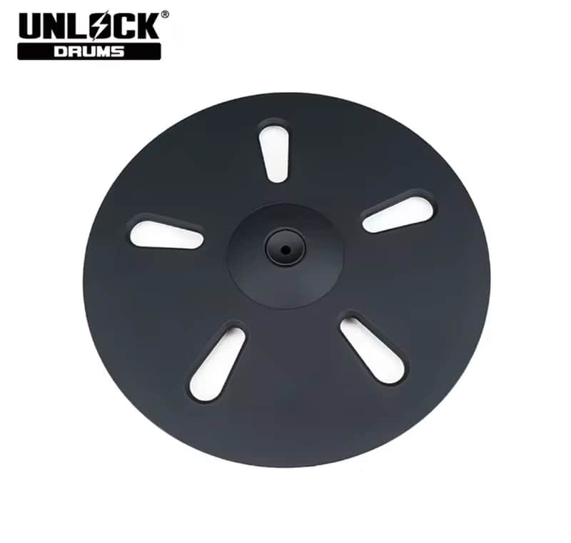 UNLOCK 18” 2 Zone CRASH Ozone FX Cymbal for Roland Alesis Kit image 1