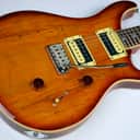 2018 PRS SE Custom 24 Spalted Maple Electric Guitar Vintage Sunburst NM #ISS4829
