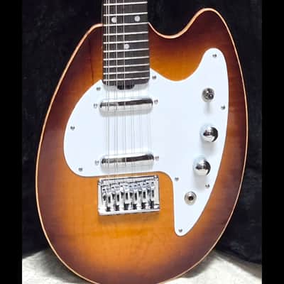 Hammertone 12-String Electric Guitar #1072 2000 Tobacco Sunburst Offset Body w/ Gig Bag image 1