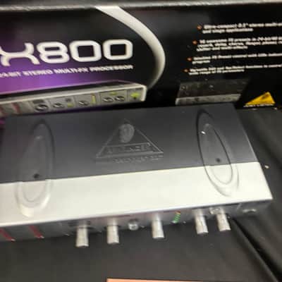 Behringer MiniFEX FEX800 Stereo Multi Effects Processor 24 Bit Rack Unit Tested imagen 5
