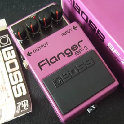 Boss BF-2 Flanger 1984-1990 (Green Label) Made In Japan | Reverb