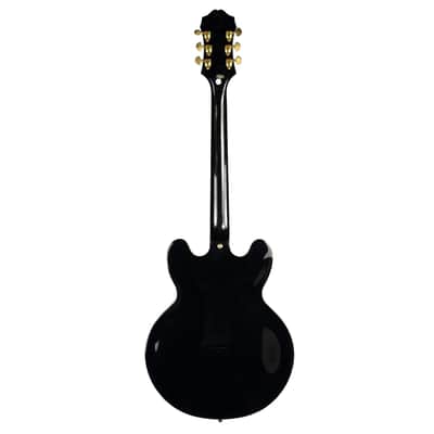 Epiphone Sheraton II Pro Ebony Semi-Hollow Electric Guitar 2019 (Used) image 3