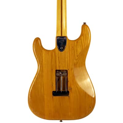 1975 Fender Stratocaster - Natural w/Original Floyd Rose Locking Tremelo. image 11