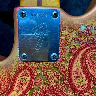 Fender PINK PAISLEY TELECASTER 1968 image 14
