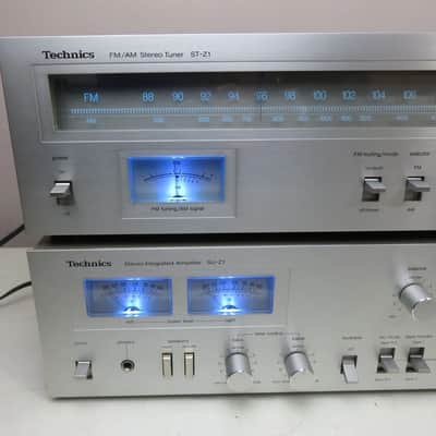 TECHNICS 2PC SU-Z1 INTEGRATED AMP + ST-Z1 TUNER RECAPPED PRO SERVICED + LED's image 6