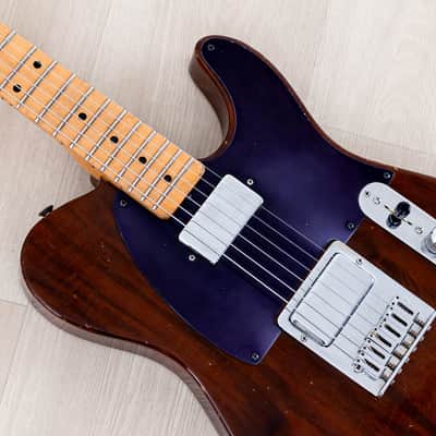 1981 Schecter T-style HH Dream Machine Vintage Guitar w/ Z Plus SuperRock Humbuckers, Case image 7