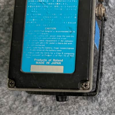 Boss MZ-2 Digital Metalizer (Blue Label) 1987 - 1992 - Black - Owned by Juan Alderete image 2