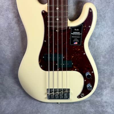 Fender American Professional II Precision Bass Body Olympic White 2023 - White image 7