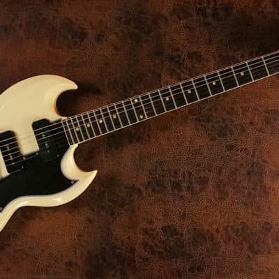 Gibson Custom 1963 SG Special Heavy Aged in Classic White image 3