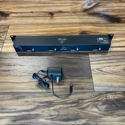 Behringer DI4800A 4-Channel Active Rackmount DI 2020 - Present - Black image 2